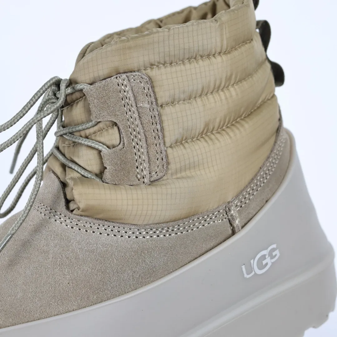 Pick up locally 💰780 Core recommendation Good price Platform foreign trade exclusive quality Men's and women's shoes UGG Mini Lace-Up Weather dual-purpose detachable winter neutral snow boots 1120849 High-end foreign trade mixed M Overseas shopping purchasing exclusive for high-end retail Combination midsole is lightweight and non-slip Real sheep fur integrated Size: 35 36 37 38 39 40 41 42 43 44 45 46